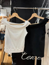 LIZAKOSHT - Woman Black Strapless Cropped T-shirts 2024 Summer Slash Neck Cotton Slim Tee Shirts Sweet Streetwear Preppy Style Crop Tops Y2k