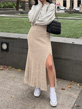 LIZAKOSHT - Alt Streetwear New Summer Skirt Women Fashion Slim High Wais Stretch Knitting Skirt Casual Elegant Party Skirts Female