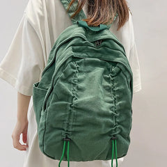 LIZAKOSHT - New Vintage Canvas Backpack Schoolbag for Teenage Girls Boys Mochila Woman Man Rucksack High Quality