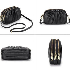 LIZAKOSHT - New Women Genuine Leather Handbags Multifunctional Large Capacity Shoulder Bags Portable Cowhide Crossbody Bags Women Luxury Bag