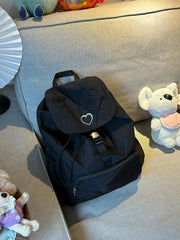 LIZAKOSHT - Casual Nylon Bapa Lightweight Travel Large Capaci Women's oulder Bag Commuter Sle Decorative Stitching Pure ...