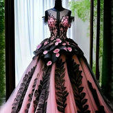LIZAKOSHT - Elegant Long Wedding Dresses for Bridal Women Tulle O-Neck Floor-Length Ball Gown Formal Evening Party Vestidos customized