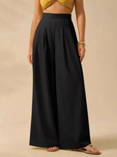 LIZAKOSHT  -  Women's Clothing European and American Spring and Summer New Fashion Casual Print Loose High Waist Wide Leg Long Pants