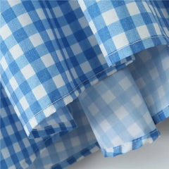 LIZAKOSHT - Luxury dresses women 2024 Long dresses for women evening party dresses bodycon midi dress elegant blue plaid dress tank sundress