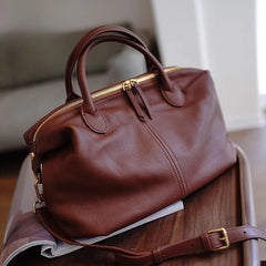 LIZAKOSHT - High Quality Soft Leather Handbag Large Capacity Versatile Crossbody Bag Casual Tote Bag Women Commute Daily Purses and Handbags