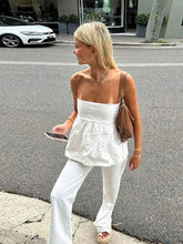 2024 Women Sexy Strapless Ruffles Short Top Stylish Off Shoulder Backless Sleeveless Slim Tube Tops Elegant Ladies Streetwear Y2