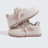 LIZAKOSHT - Summer Breathable Female Platform Sneakers Light Flat Walking Vulcanized Shoes Shoes Ladies Outdoor Luxury Running Shoes