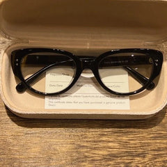 LIZAKOSHT - Y2K Harajuku Cat Eye Frame Glasses Women Retro Triangle Eyeglasses Reading Computer Spectacle Goggles Anti-Blue Light Eyewears