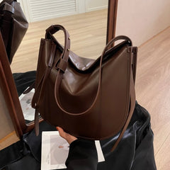LIZAKOSHT - Light Luxury New PU Zipper Women's Shoulder Bags Hot Sale Large Capacity Simplicity Versatile Design Women's Crossbody Bag