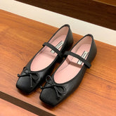 LIZAKOSHT  -  Spring New Candy Color Women Flat Shoes Fashion Round Toe Ladies Elegant Mary Jane Shoes Soft Ballerina Shoes New Woman
