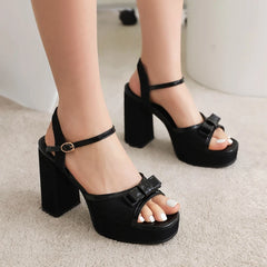 Lizakosht Women Summer Glitter Wedding Party Ladys Peep Toe Heels Ankle Strap Platform Sandals Evening Dress Female Shoes Zapatos De Mujer