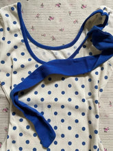 LIZAKOSHT - American Vintage Constrast Color Cute Polka Dot Print T Shirt Y2k Halter Design Slim Waist Punk Top Harajuku Sweet Cool Girl Tee