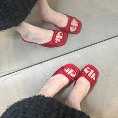 LIZAKOSHT - Summer Women Casual Open Toe Slippers Fashion Comfort Wedges Heel Beach Vacation Slides Shoes