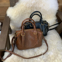 LIZAKOSHT - Vintage Ladies Messenger Bag New Handbags for Women shoulder bags PU Leather Luxury Square Bag small totes bolsos