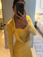LIZAKOSHT - Hipster Swing Collar Long Dress Woman Full Sleeve Prom Party Casual Elegant Skinny High Stretch Midnight Ruched Vestidos