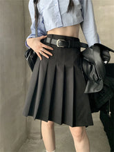 LIZAKOSHT - Preppy Style Women A-Line Skirts Slim High Waist Streetwear Autumn Loose Office Lady Daily Mujer All Match