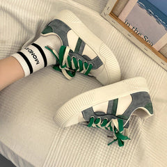 LIZAKOSHT - Female Footwear Canvas Sneakers Round Toe Women's Shoes Athletic Kawaii Sports Cute Summer Free Shipping and Low Price New