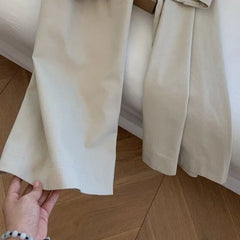 LIZAKOSHT - Cargo Pants Woman Solid Spring Autumn Versatile Vintage Pantalones Mujer Korean Fashion Simple Casual Trousers