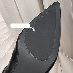 LIZAKOSHT - Plus Size34-42 Woman Fashion Casual Pointed Toe Flats Female Kawaii Solid Low Heels Mary Jane Strappy Leather Office Shoes