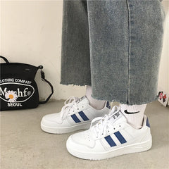 LIZAKOSHT - New Classics Fashion Sneakers Shoes Women Unisex White Shoes Woman Casual Loafers High Quality Student Trainers Ladies Shoes