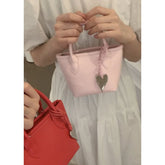 LIZAKOSHT - Summer Handbag Women's Trendy Small Tote Bag Versatile oulder Crossbody Bag Soft PU Leather Daily Use Buet ape