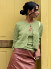 LIZAKOSHT  -  Woman Clothing Solid Green Knitted Corset Y2K Streetwear 2025 Autumn Female Sweater Tank Tops Sexy Slim Vest Crop Top