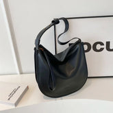 LIZAKOSHT - Light Luxury New PU Zipper Women's Shoulder Bags Hot Sale Large Capacity Simplicity Versatile Design Women's Crossbody Bag