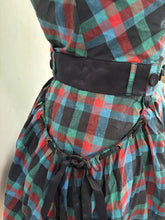 LIZAKOSHT - Vintage Dresses 2000s Y2k Summer Goth Punk Mini Skirt Plaid American Harajuku Hot girl V-Neck Womens High Street Grunge Emo Chic