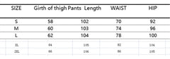 LIZAKOSHT - Ladies Pants Women Personality Striped Printed Trousers Zipper High Waist Slacks Tight Straight-leg Trousers Streetwear