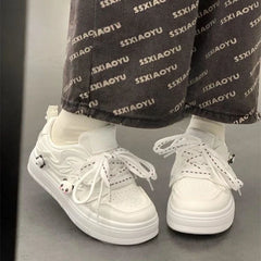 LIZAKOSHT - Cute Womens Sports Shoes Original Kawaii Panda Versatile Casual Shoes College Style Lightweight Non Slip Sneakers Women