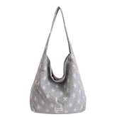 LIZAKOSHT - New Fashion Striped Commuter Bag Large Capacity Women's Simple Underarm Ladies Single Shoulder Bag Urban Minimalist Style
