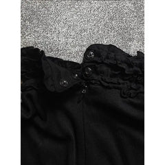 LIZAKOSHT  -  Goth Lace Dress Y2k Sweet Slim Womens Punk Bow Vintage Short Sleeve Lolita 2000s Kawaii Harajuku Summer Mini Dresses Emo Grunge