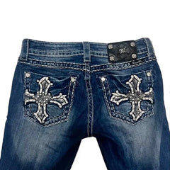 LIZAKOSHT - American Street Hip Hop Gothic Embroidered Casual Jeans Woman Retro Street Loose Casual High Waisted Straight Leg Wide Leg Jeans