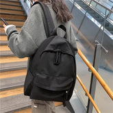 LIZAKOSHT - Canvas Women Backpack Anti-theft Shoulder Bag School Bag Fashion Backpack