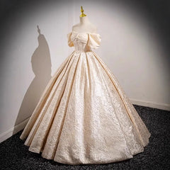 LIZAKOSHT - Champagne French Engagement Toast Dress, Bride's Evening Gown, Women's New High-end One Shoulder Coming of Age Princess Dress
