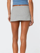 LIZAKOSHT - Women Fashion Short Mini Skirts Solid Color Drawstring Elastic Waist Skirts Summer Slim Fit Casual Skirts Summer Club