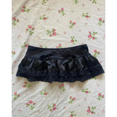 LIZAKOSHT - Low Waist Casual Fashion Skirt Color Street Style Polyester Fiber Short Pants Slim Fit Regular Thickness Summer Season