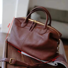 LIZAKOSHT - High Quality Soft Leather Handbag Large Capacity Versatile Crossbody Bag Casual Tote Bag Women Commute Daily Purses and Handbags