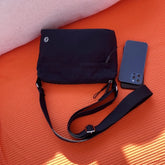 LIZAKOSHT - Waterproof Canvas Nylon Crossbody Bag Lightweight Faionable Mom Bag Leisure Walking oulder Bag Zipper Closure Soft Ox...