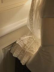 LIZAKOSHT  -  See Through Black Mesh Long Sleeve T-shirts Y2k Irregular Slim Fit Top for Women Spring Autumn New Bottoming Tee Shirt