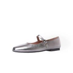 LIZAKOSHT - Summer Shoes Ladies Soft Shallow Mouth Female Footwear Casual Sneaker Square Toe 2024 New Dress Comfortable Solid Flat Rubber Sp