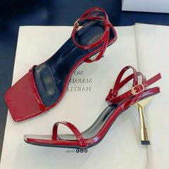 LIZAKOSHT  -  Summer Elegant High Heeled Sandals Women Sexy Slingback Narrow Strap Pumps Luxury Party Women Brand Designer Shoes women shoes