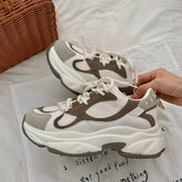 LIZAKOSHT - Women's Running Shoes Platform Sneakers Sports Vintage Buffalo Flats Casual Vulcanize Harajuku Korean Tennis Female Footwear