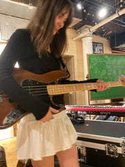 LIZAKOSHT  -  Sweet Beige Lace-up Skirts Women Linen Elastic High Waist Ruffles Hem Cute Mini Skirts Casual Vintage Summer Clothes 2023 New