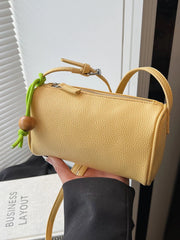 LIZAKOSHT - Casual Pillow aped Crossbody Bag for Women Summer 2025 Trend Soft PU Leather Small Size Multifunctional Korean Sle Bag