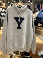 LIZAKOSHT - Casual Women Grey Embroidery Hoodies Fall Fashion Long Sleeves Sweatshirts Female Loose Pullovers