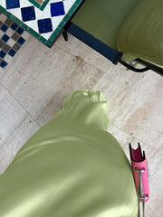 LIZAKOSHT - Casual Ladies Nightgowns Spaghetti Strap Pajamas Backless Sleepwear Lace Up Pajamas Ankle-Length Dress Female Nightie