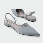 LIZAKOSHT - designer cross band flat sandals women pointed toe high quality leather mules shoes summer gladiator sandalias mujer