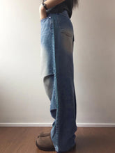 LIZAKOSHT  -  Vintage Fashion Basic Distressed Jeans Mid Rise Y2k Aesthetic Fashion Streetwear Denim Trouser Femme Boot Cut Pants