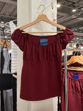 LIZAKOSHT - Burgundy Folds Short Sleeve Slim T-shirt Women Summer Sexy Square Collar Cotton T Shirt Solid Simple Sweet Cute New Tee Tops Y2k